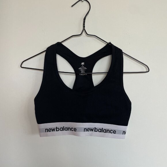 New Balance Ribbed Sports Bra - Picture 2 of 4